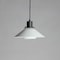 Maxim Lighting Oslo 11.75" 1-Light Small Pendant 11410BKWT - alternate 2